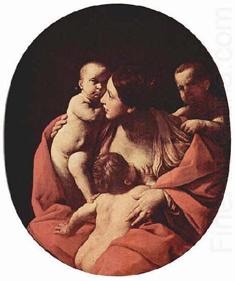 Caritas, Oval, Guido Reni